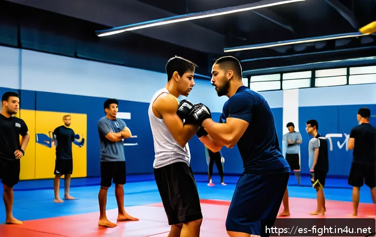 격투기 연습 장소 대전 관련 이미지 1